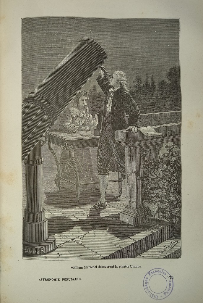 William e Caroline Herschel alla scoperta del pianeta Urano