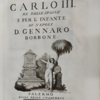 Funerali per Carlo 3. re delle Spagne e per l&#039;infante di Napoli D. Gennaro Borbone